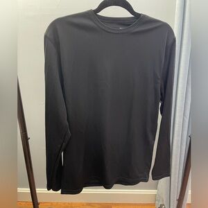 Men's Black Long Sleeve Shirt
